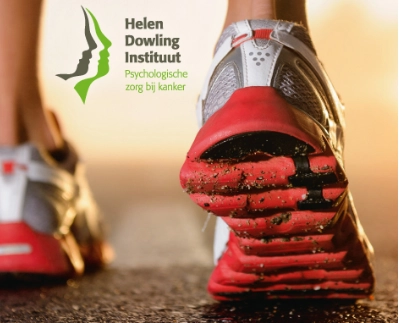 afbeelding van schoen met HDI-logo, voor de kwart 1/4 Utrecht Marathon