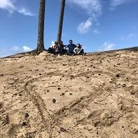 HARTenloop hart in zand